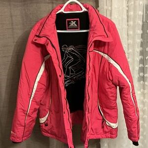ZeroXposur Pink Jacket with White Details